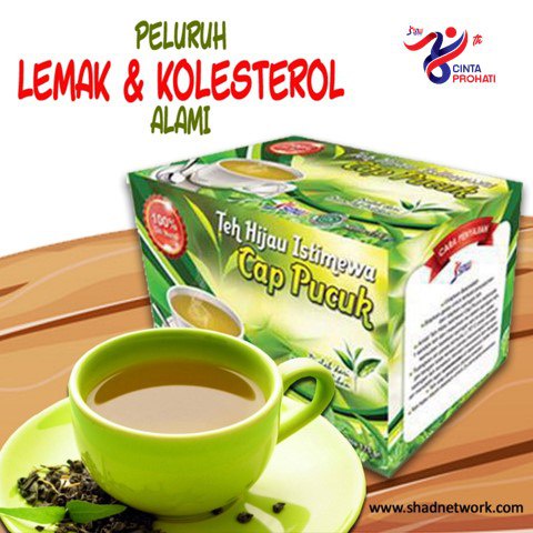 

Teh Hijau Istimewa Cap Pucuk | Teh Herbal Diet Untuk Menurunkan Kolesterol & Membakar Lemak