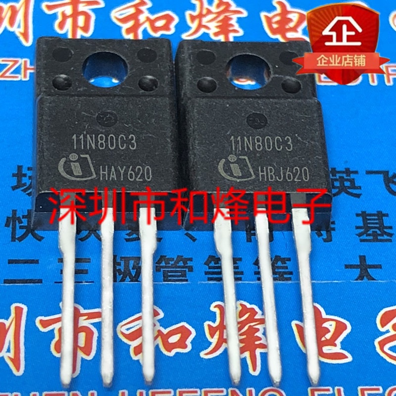 6pcs/lot 11N80C3 SPA11N80C3 TO-220F 800V 11A In Stock 新Pjg