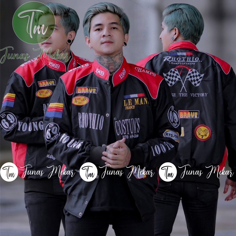 JAKET NASCAR FULL BORDIR PREMIUM FASHION 2022