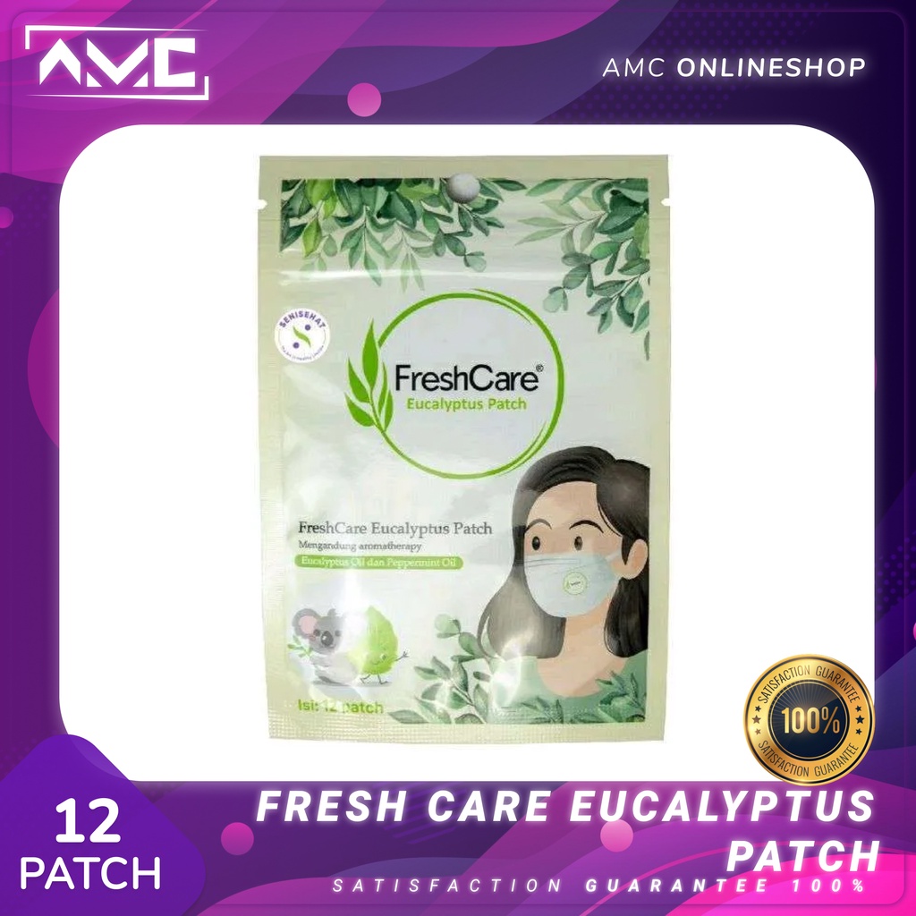 Jual Freshcare Fresh Care Eucalyptus Patch 12s - Pengharum Masker ...