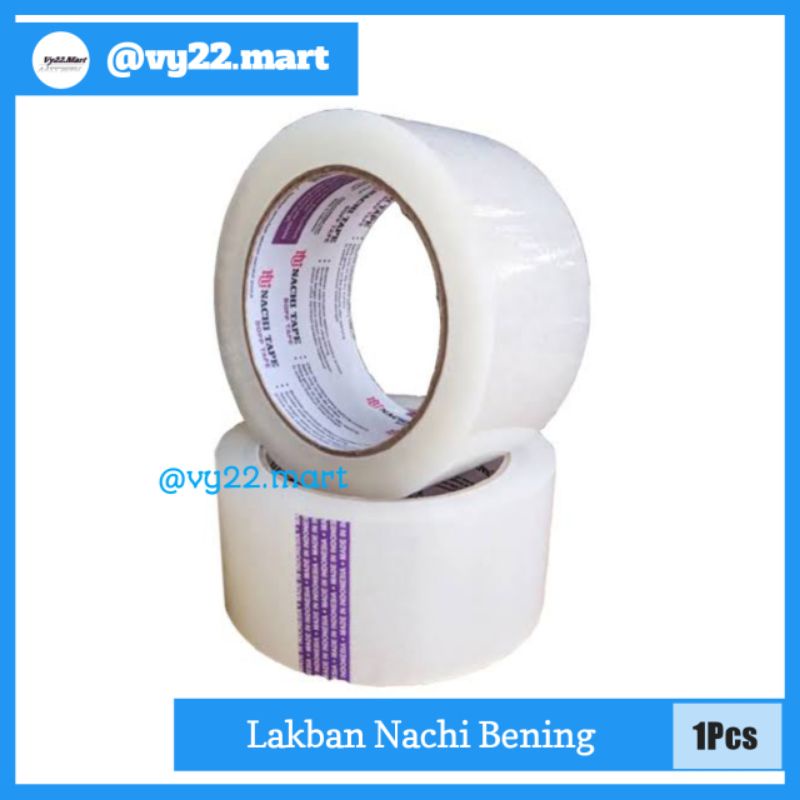 

Lakban / ISOLASI NACHI BENING 2 Inch x 100 Yard Core Ungu (Tipe Yg paling rekat)