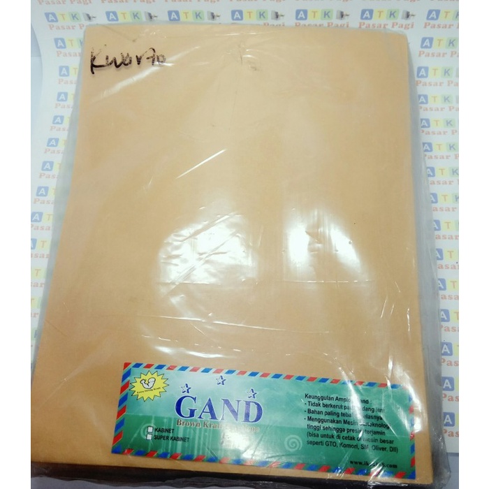 

Update Amplop Coklat Kwarto 80 Gram Murah Trendi