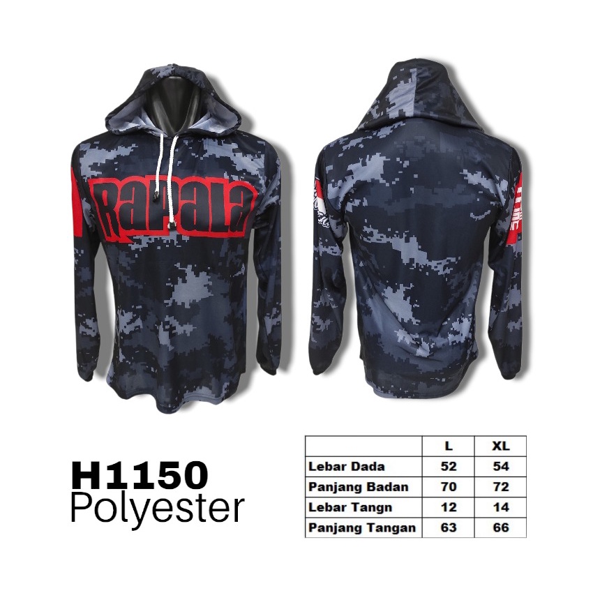 KAOS JERSEY MANCING - BAJU KAOS MANCING BERTOPI RAPALA 1150