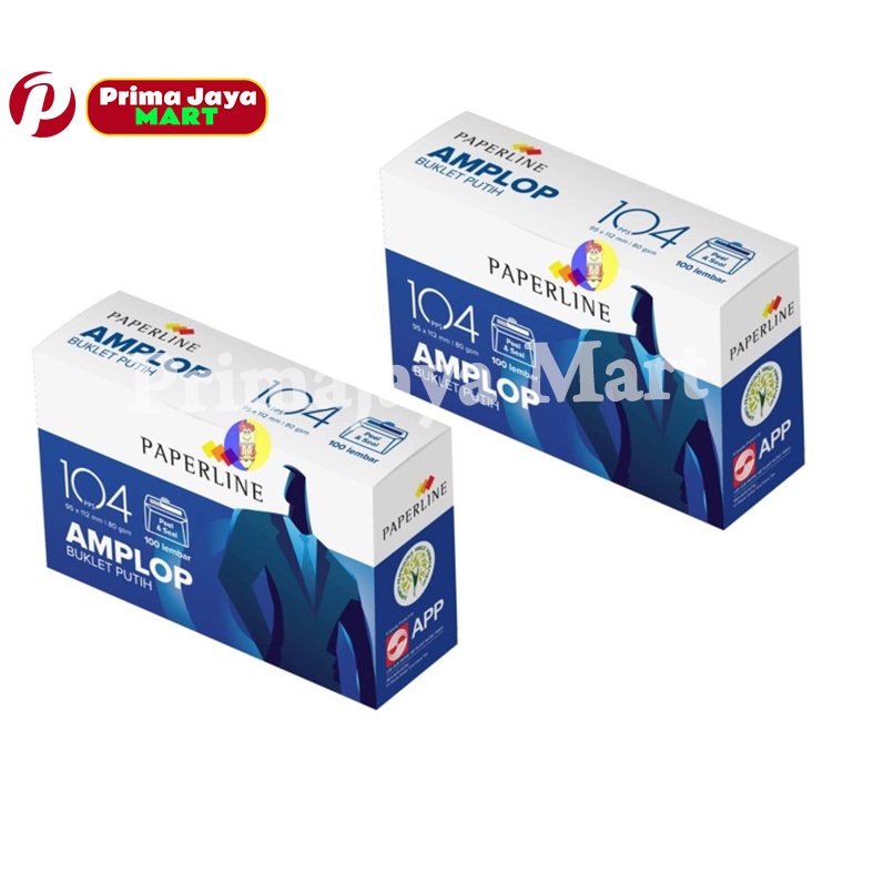 

Amplop Putih Paperline 104 PPS Uk. 95 x 152 mm ( pack )