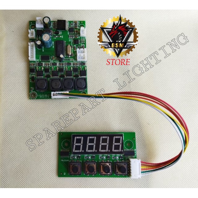 PCB+LED DISPLAY PARLED 54X3W RGBW (RED, GREEN, BLUE, WHITE)