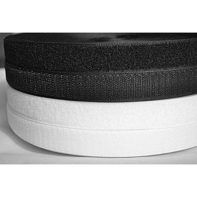 Velcro Perekat Serbaguna per meter Hitam dan Putih | Kretekan | Perekat Kain