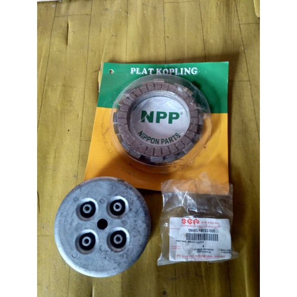 PAKET PER KOPLING SMASH SET KAMPAS KOPLING FR PNP FIZ R