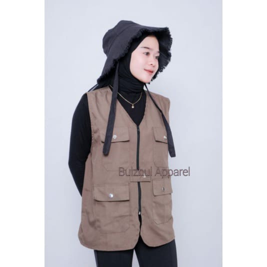 ROMPI CASUAL || NAMI VEST || KANIS VEST || ROMPI BASIC WANITA