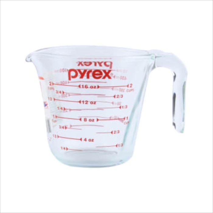 pyrex gelas ukur 500 ml