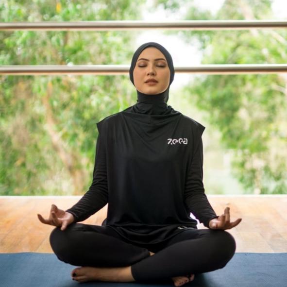 ZEEA OUTER SPORT HIJAB PANJANG POLOS KERUDUNG SPORT OLAHRAGA DAGLI TERLARISS...,,,,,
