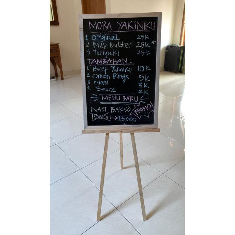 

PRODUK- PAPAN TULIS 50X80 TINGGI 120 CM .