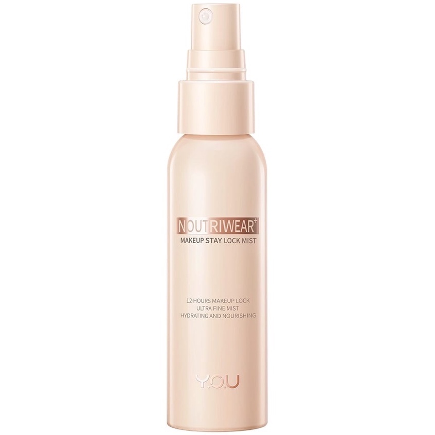 Y.O.U NoutriWear+ MakeUp Stay Lock Mist 55ml YOU face mist+setting spray