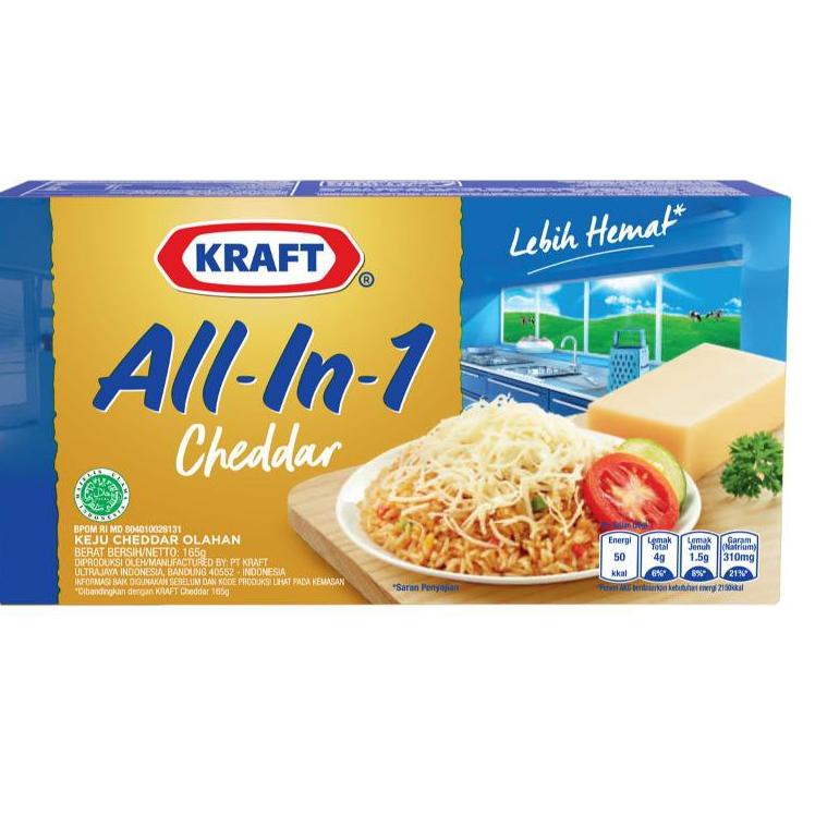 

trxU0g0F--Keju Kraft All in one 165gr cheddar