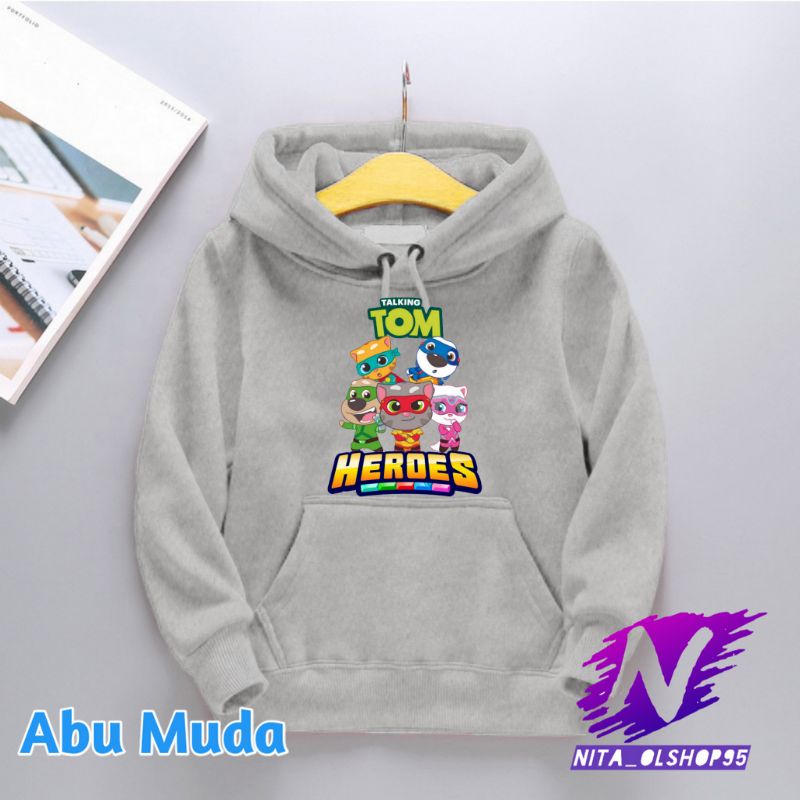 talking tom heroes hoodie anak talking tom heroes hoodie my talking tom