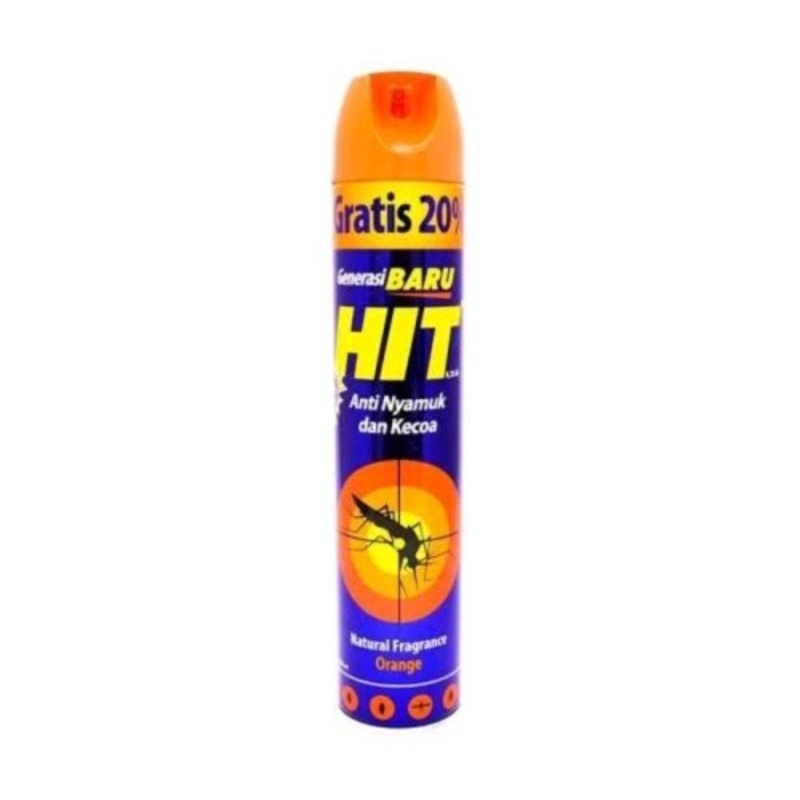 HIT 0,12 AE ANTI NYAMUK SPRAY 600 ML // OBAT NYAMUK HIT // HIT SPRAY (khusus wilayah pulau jawa)