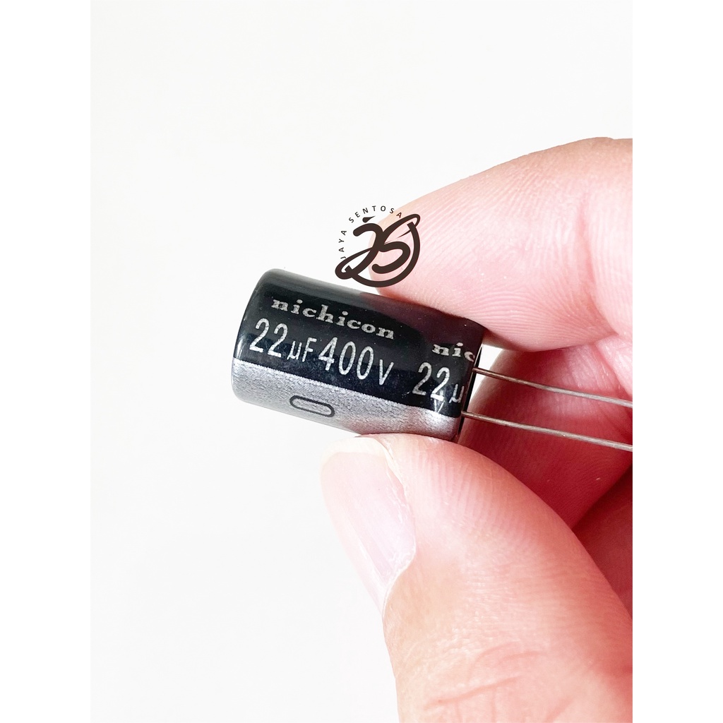 ELCO 22UF 400V (1 BUAH) KAPASITOR CAPACITOR ELCO KAPASITOR ELKO KAPASITOR 22 UF 400 V ups