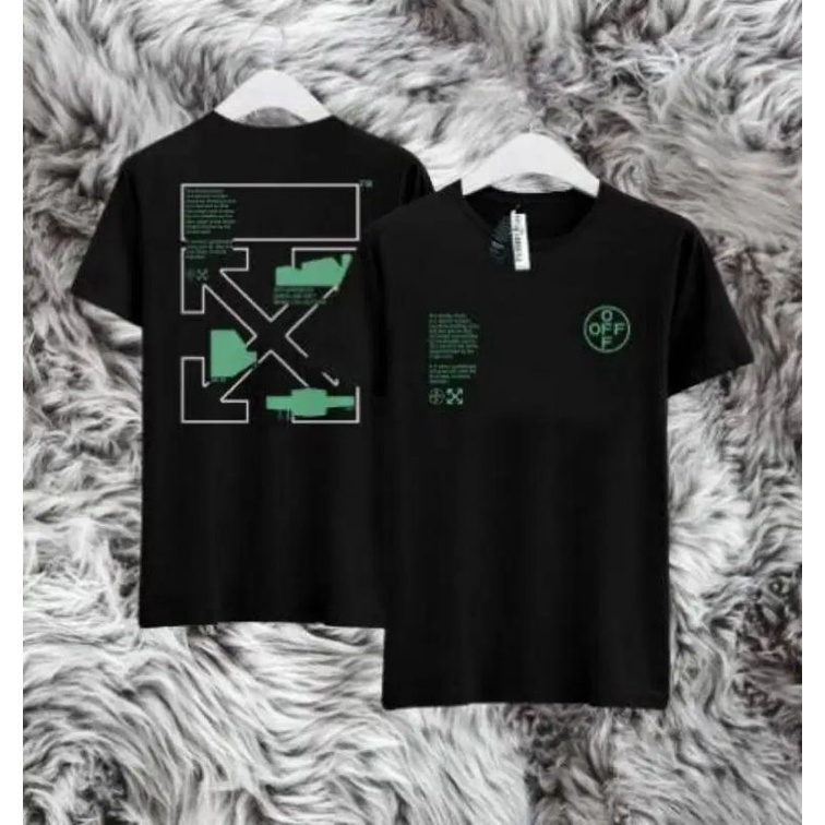 KAOS OFF WHITE 100% COTTON COMBED 30s KAOS BRANDED KAOS ORIGINAL KAOS DISTRO KAOS PRIA KAOS WANITA K