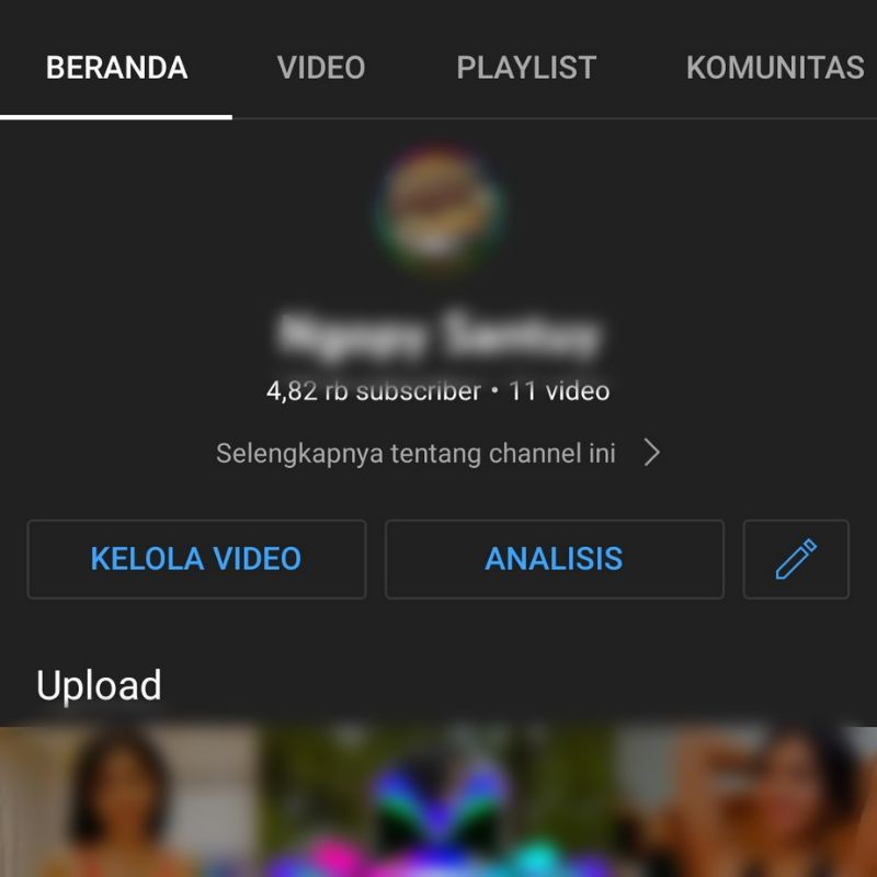 Akun Youtube 4000 Subscribe (ready)