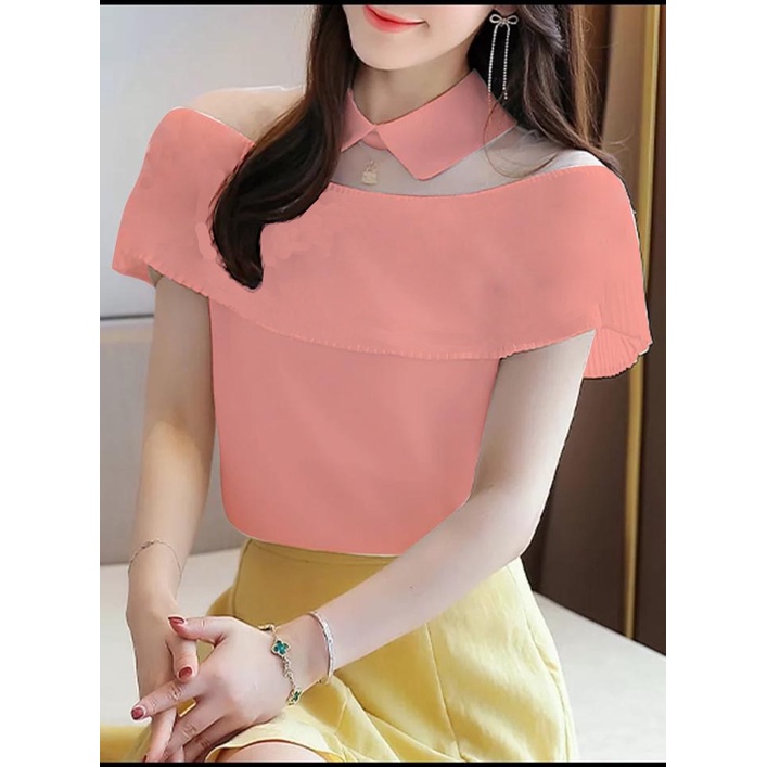 RALINE BLOUSE / BLOUSE WANITA / TERBARU / BLOUSE KOREAN / TERPOPULER