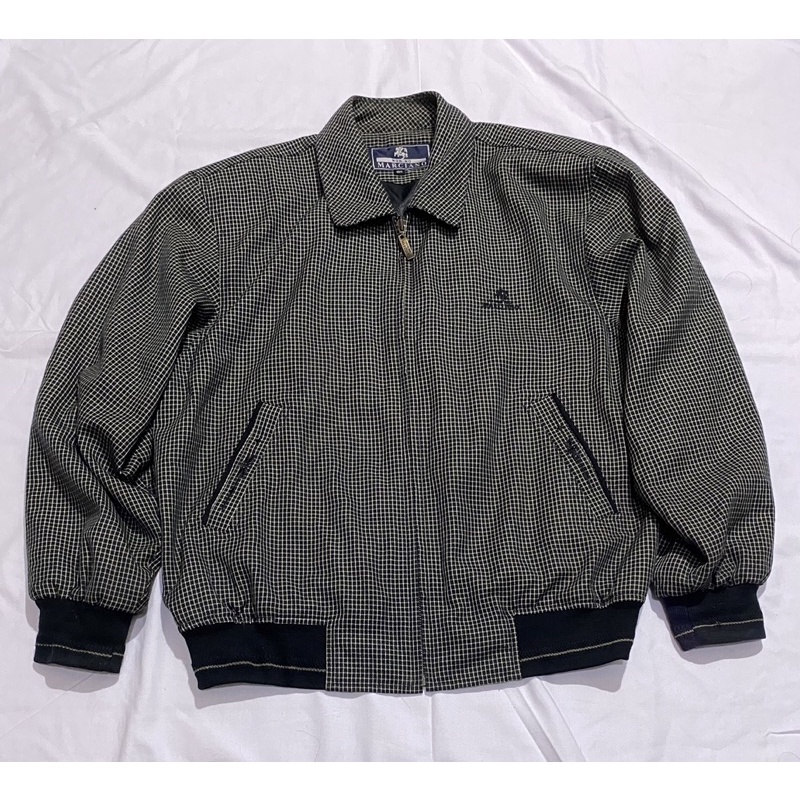 Mon-No marciano work jacket / Jaket Kerja Pattern / Full motif / Tartan / Kotak-Kotak / Casual