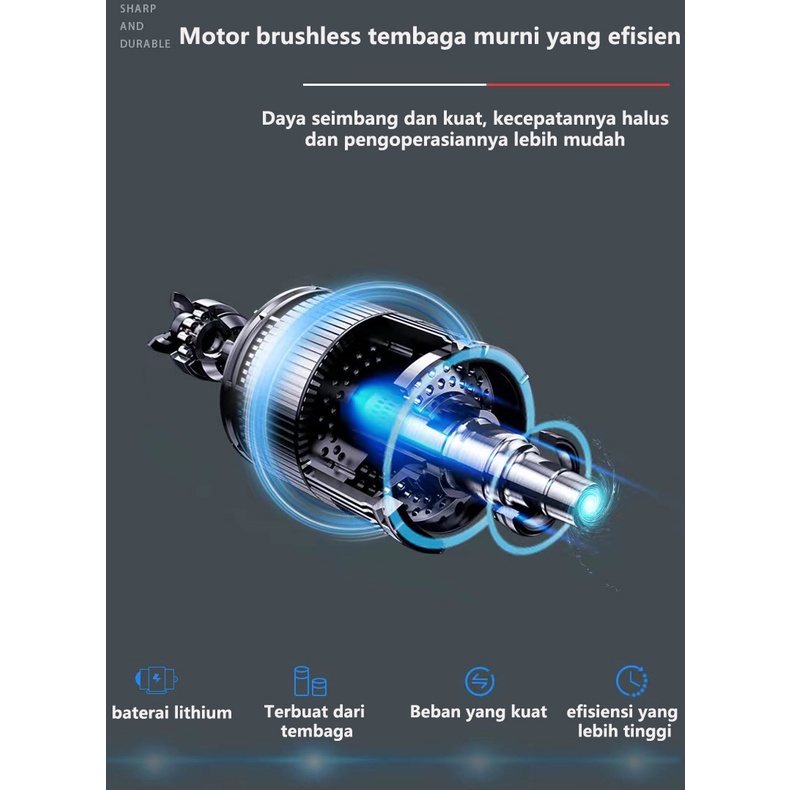 gunting dahan cordless gunting taman listrik