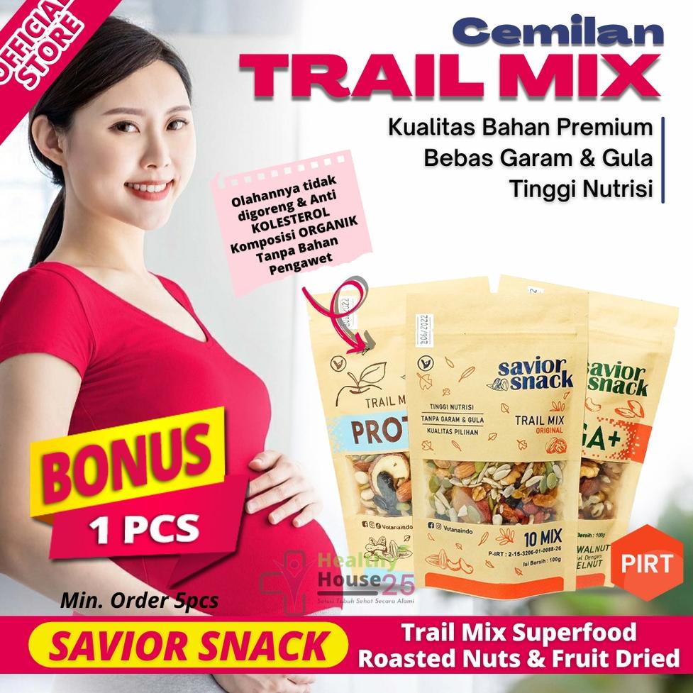 

Special Price.. Cemilan Untuk Ibu Hamil Savior Snack 10 Mix Nuts & Fruit Dried Kualitas Premium Makanan Bumil LWG
