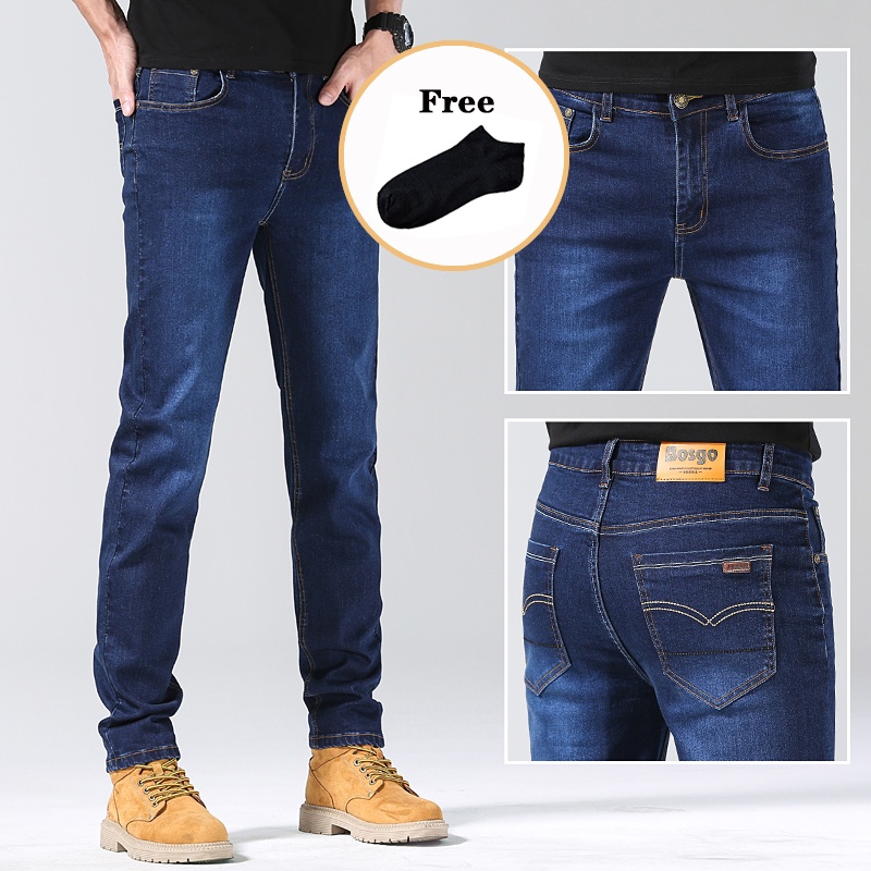 Celana panjang jeans PRIA  celanaJeans standar Celana Panjang /celana jeans pria cowok