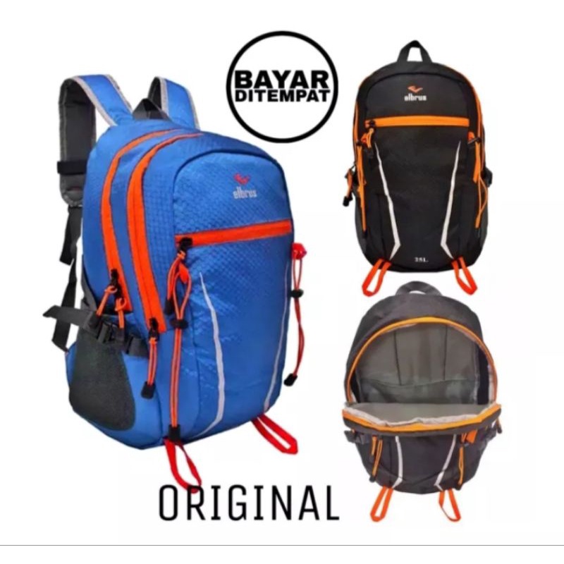 TAS RANSEL SEKOLAH ELBRUS ORIGINAL 25LTR,PRIA-WANITA,MURAH MERIAH BERKUALITAS