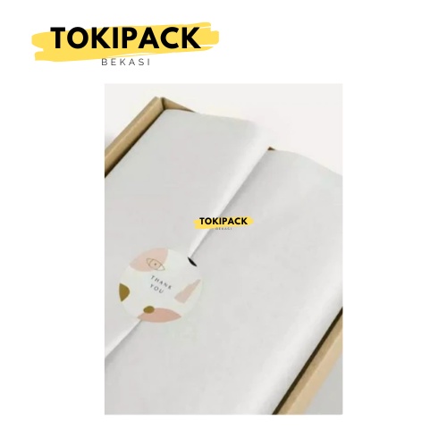 

Kertas Packing/Duslak/Paperwrap Uk 44x69 Putih 30 Gsm Tokipack D01