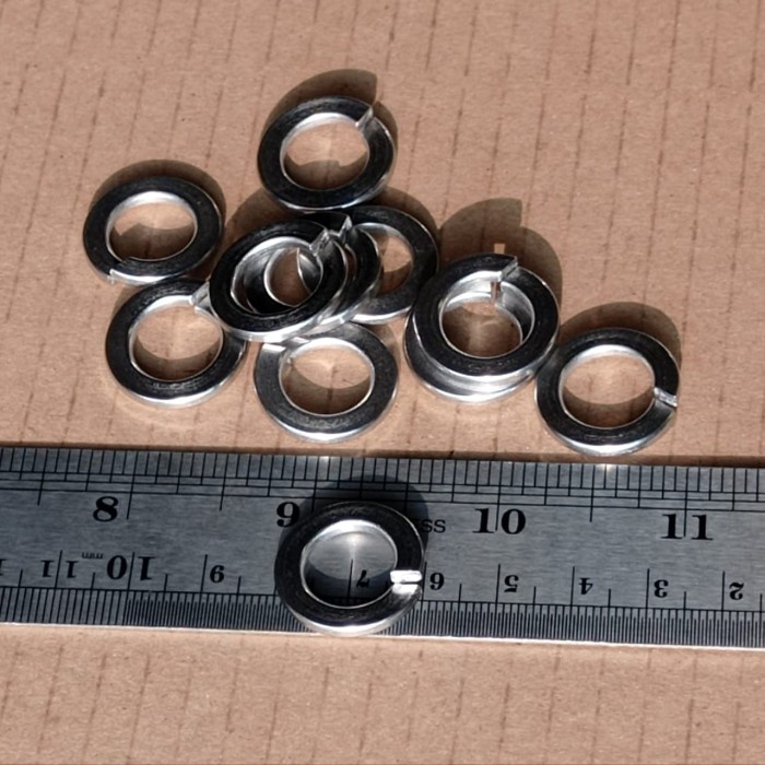 RING VER M12 STAINLESS / RING PER M12 BAHAN STAINLESS STEEL