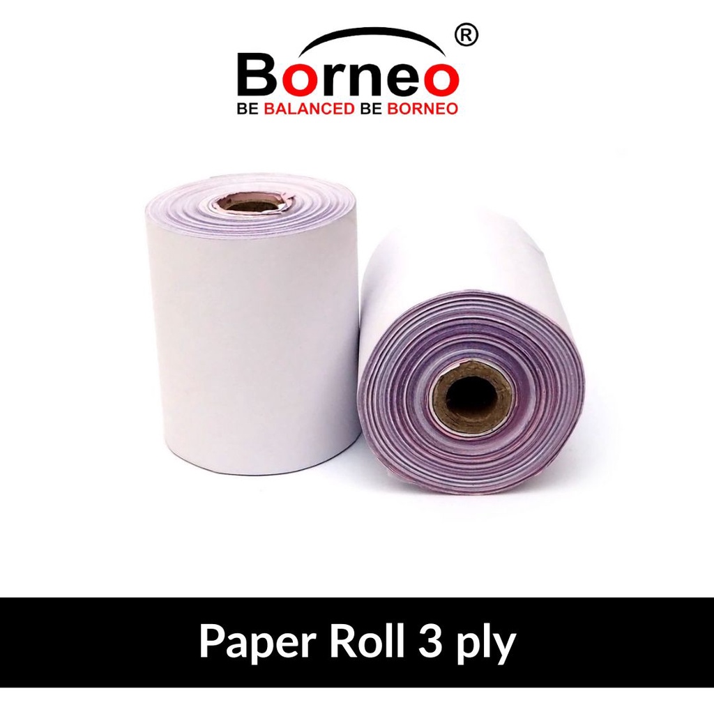 

Paper Roll / Kertas Struk / Kertas Printer - 3 Ply (75 x 65)