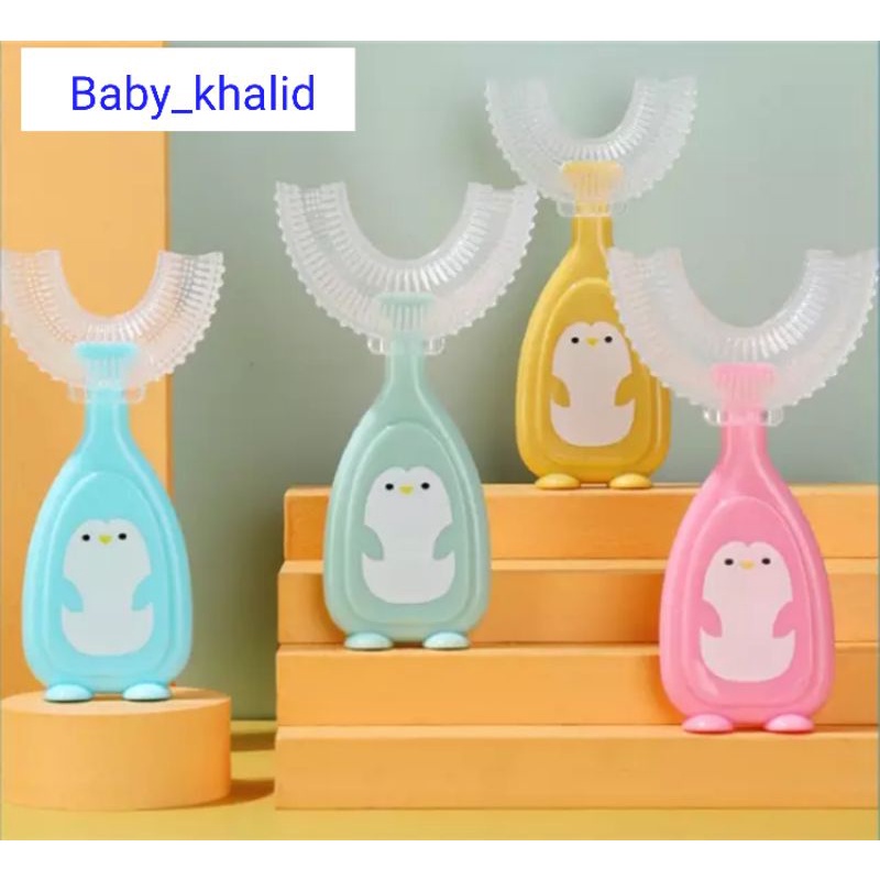 Sikat Gigi U Sikat Gigi Silikon Bayi Anak Bentuk U | Tooth Brush Baby Silicon Type U 360°