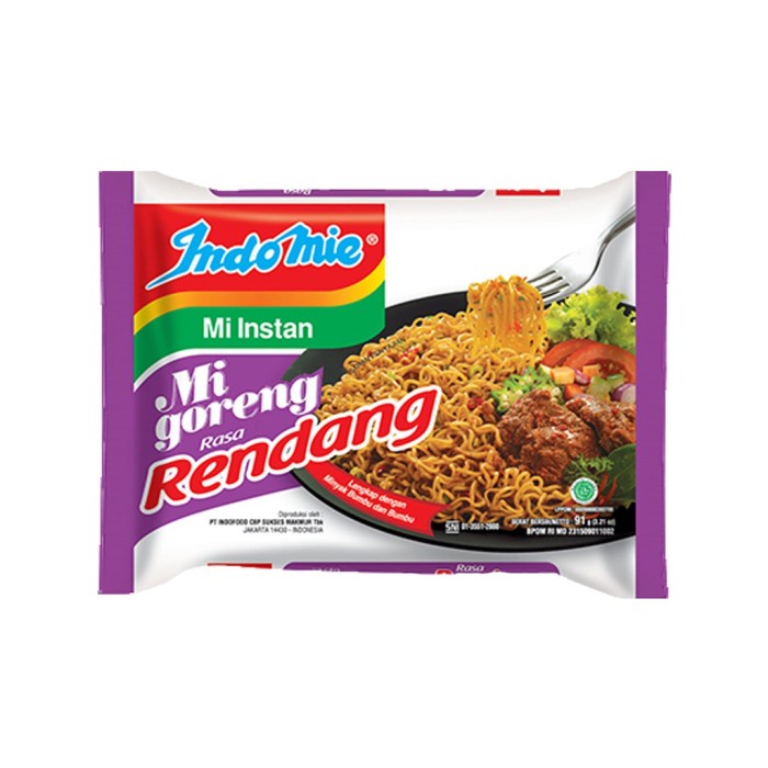 

PROMO Indomie Mi Goreng Rasa Rendang 91g