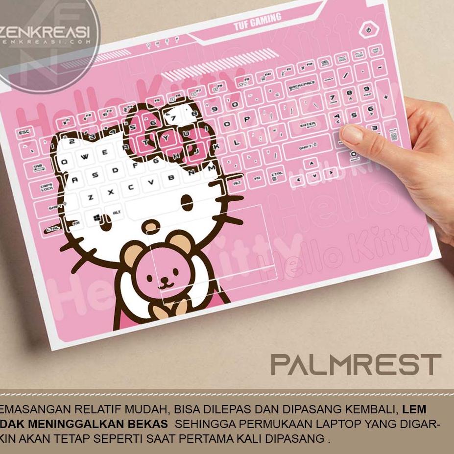 Termurah Garskin Laptop | Skin Laptop Hello Kitty Boneka
