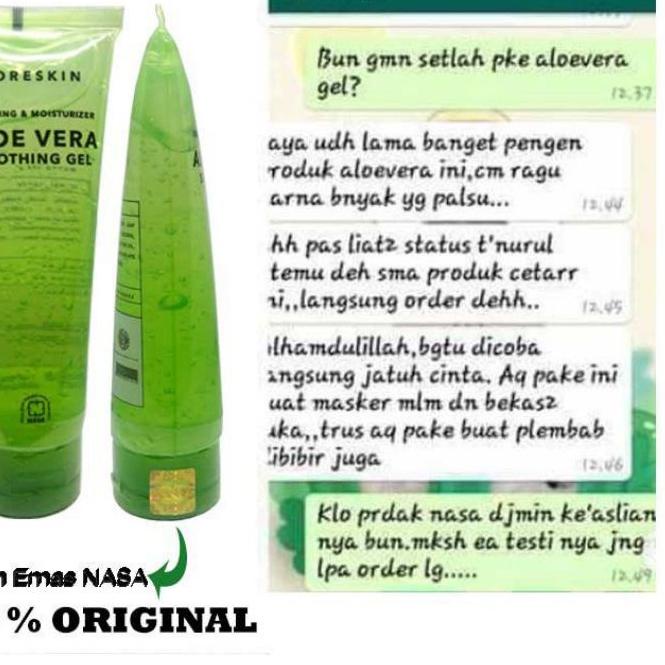 

limited STOCK!moreskin aloevera gel kecil avgk original herbal alami|KD5