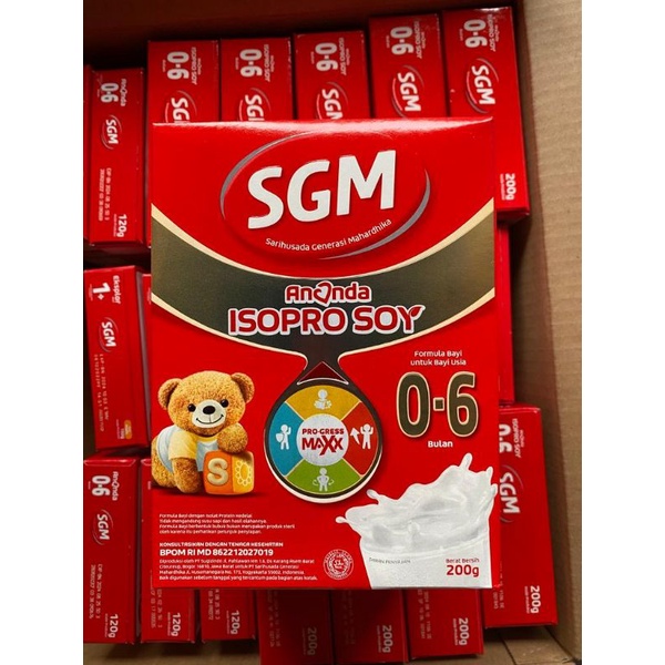 SGM Isopro Soy 1 0-6 bulan 200gr