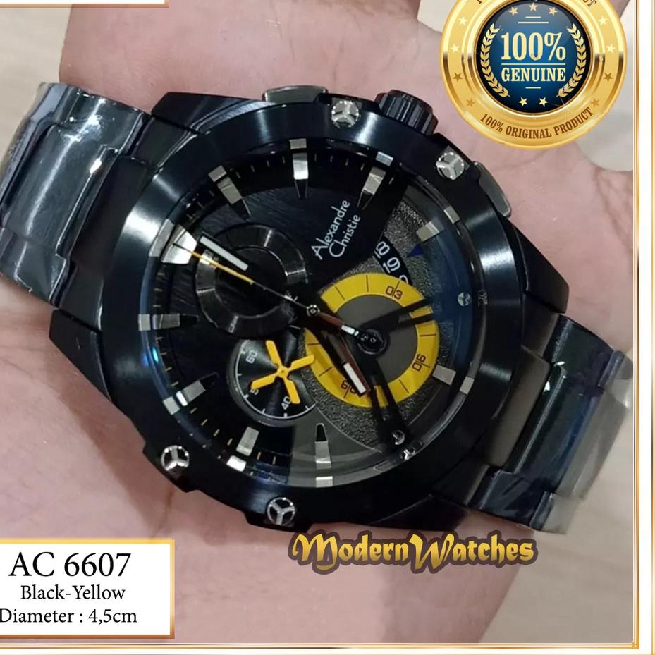 Ready RIDWQ Jam Tangan Ori Alexandre Christie Pria AC 6141 / 6583 / 6559 / 6605 Alexander Christi Co