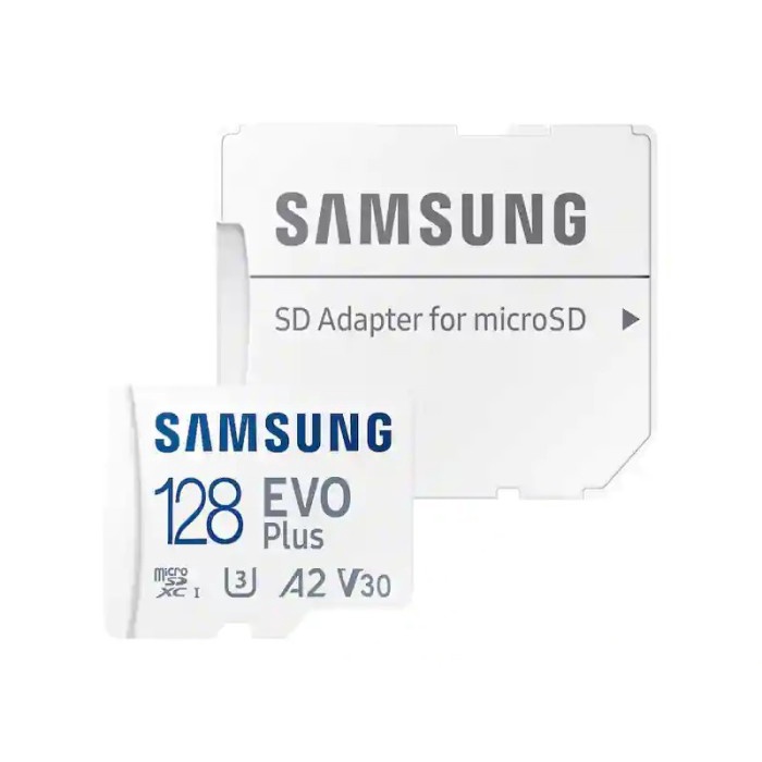 Samsung Evo PLUS 128GB MicroSDHC UHS-I Class 10 with Adapter