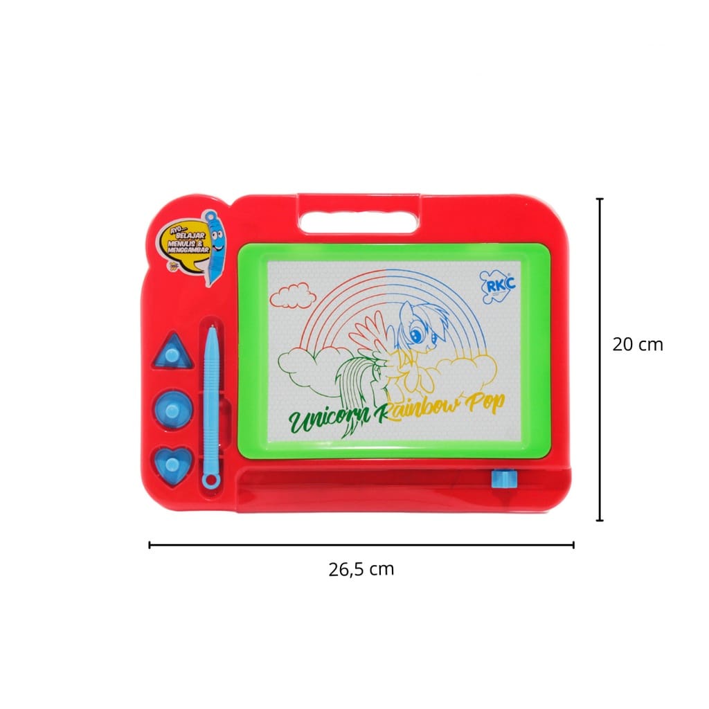 MAINAN ANAK DRAWING BOARD MAGNETIC EDUKASI SPIDOL / PAPAN TULIS ANAK MAGNET PAPAN TULIS HAPUS