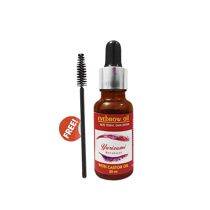 SHINE STAR - ORIGINAL 100% YURIZUMI SERUM EYELASH EYEBROW OIL HERBAL- Serum Minyak Ampuh Menumbuhkan ALIS MATA dan Melebatkan BULU MATA