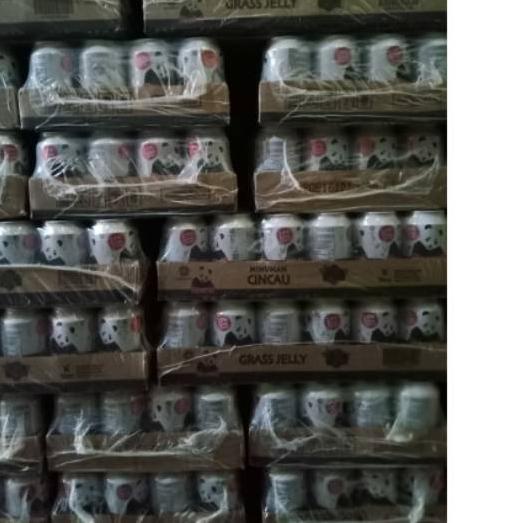 

limited STOCK!Cincau grass jelly cap panda dus pack 310ml isi 24 kaleng|KD6