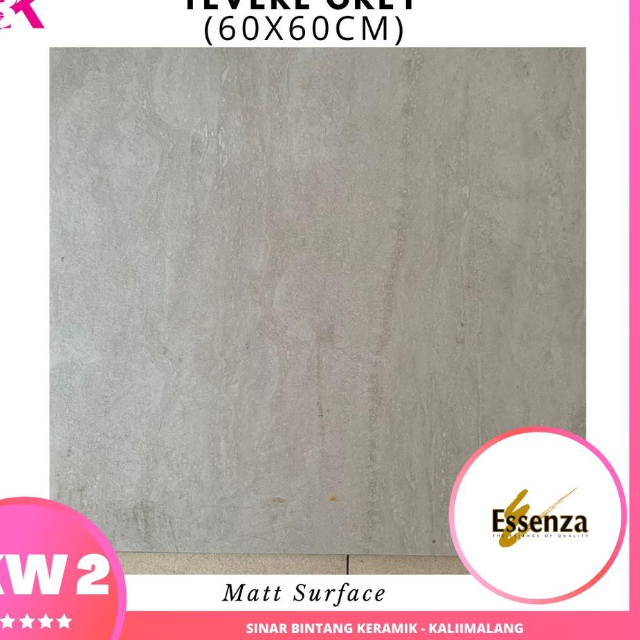 Harga Terjangkau Granit 60x60 Tevere Grey Essenza+