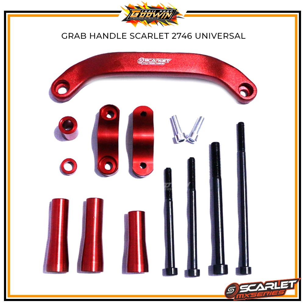 Brake Level Tuas Rem Gear Lever Shift Tuas Persneling Cover Gear Rantai Chain Stabilizer Footsteps Trail Pijakan Kaki Handle Grab Handle SCARLET MX CRF 150 L
