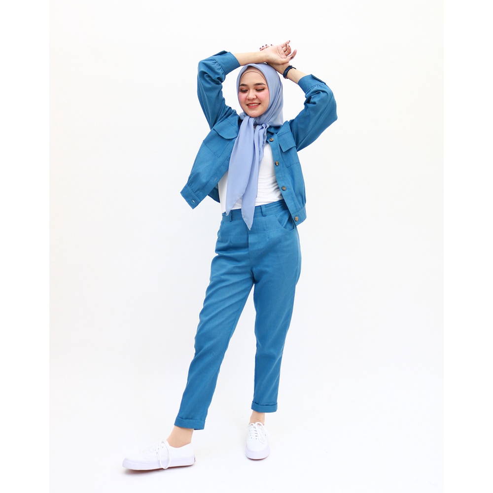 DILOVA Jacket-Pakaian Wanita Terbaru by Hijab Mamah icis