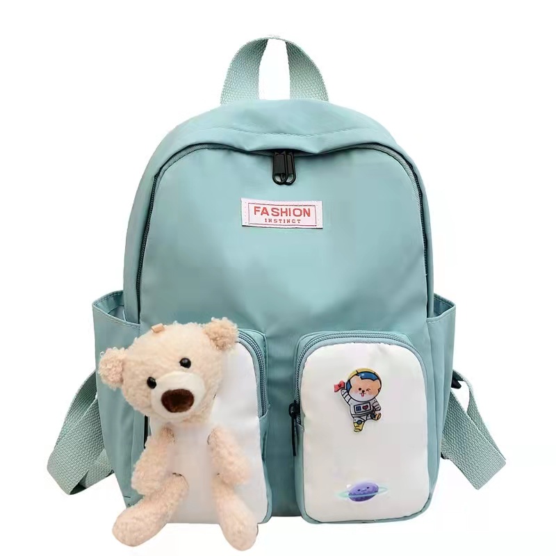 MV_Marvelouz MV303529 Tas RANSEL Anak Wanita Imut Nilon Motif Boneka terbaru 1kg bisa 4 tas supplier tas import BQ3529 LT2145