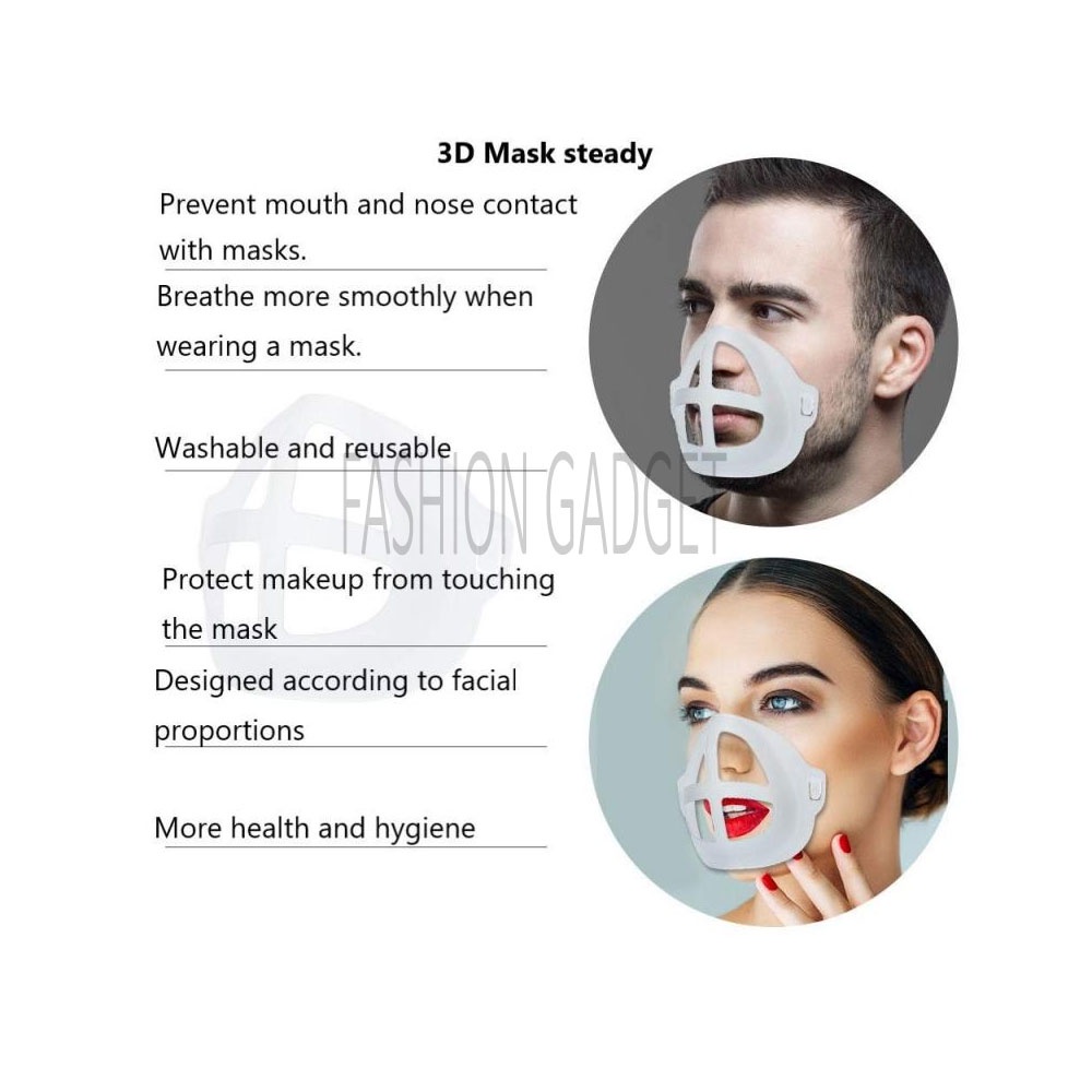 Penyangga Masker 3D Bracket Masker 3D Rangka Masker Anti Pengap