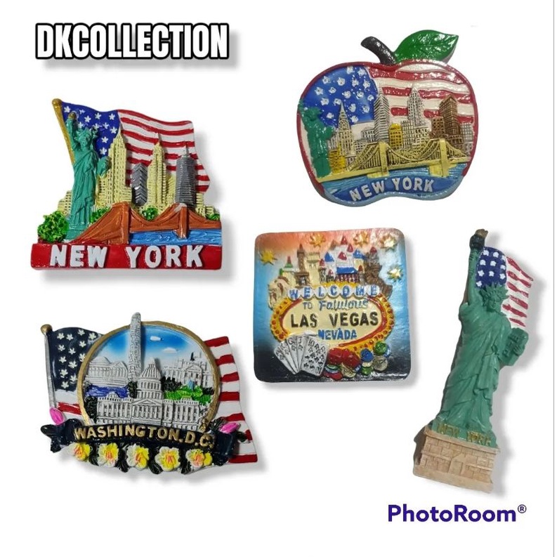 Tempelan kulkas newyork amerika niagara falls USA UK magnet newyork akerika USA magnet kulkas USA