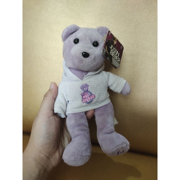 BONEKA JUSTIN BIEBER TEDDY MERCHANDISE JB