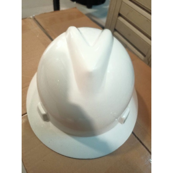 Helm MSA SNI Full Brim / Safety helm Full Brim + Fastcak