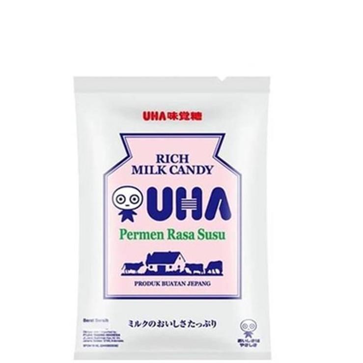 

㊤ Uha Permen Rich Milk Candy 2 x 51 gr TERMURAH 2891 ❁